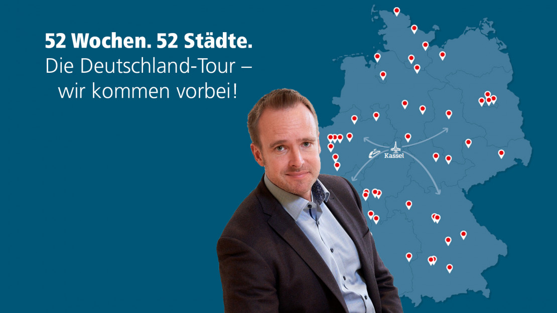 Michael Kellner auf großer Deutschland-Tour